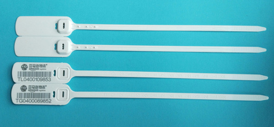 Plastic Cable Security Seals ISO 17712 For Shipping Container , Trucks