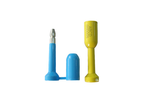 Steel Pin Truck High Security Seals / Bolt Seals For Railway Cars With Mark Series Numbers