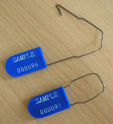 PP Lock Body Padlock Security Seals With 30kgs Pull Load For Trucks , Bag