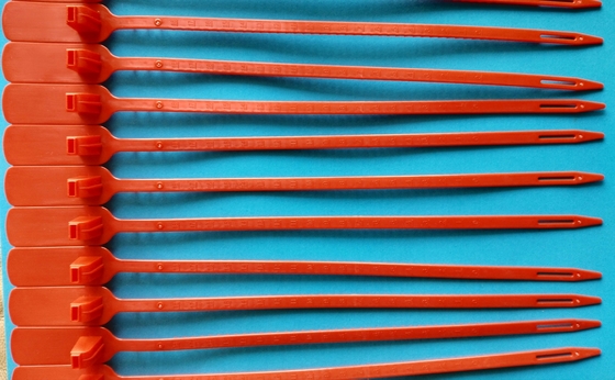 Tamper Evident Plastic Security Seals Iso Pas 17712 For Trucks / Bags