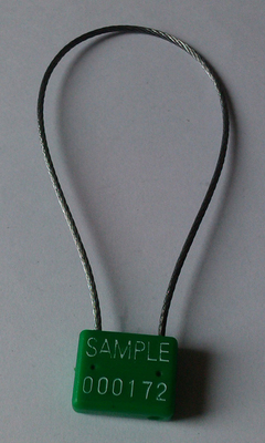 Vehicle 1.8mm Aircraft Cable Security Seals ISO / PAS17712 , 200kg Pull Load
