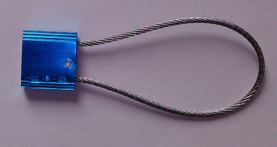 Meter Security Plastic Seals , Die Casting Aluminum High Security Container Seals