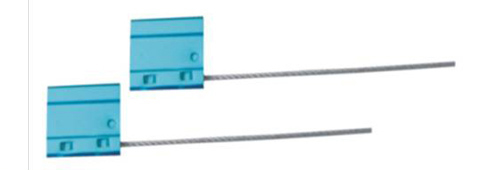Blue Aircraft Cable 2mm Diameter High Security Truck Seals For Vehicle With PAS17712 C-106A