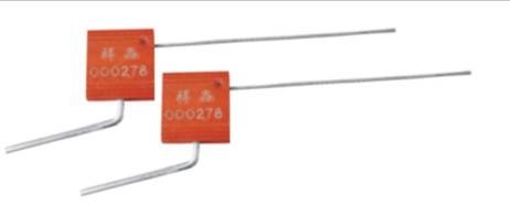 Red Zinc Extrusion Adjustable Pull Tight Aircraft Cable Security Seals For Vehicle C-106B