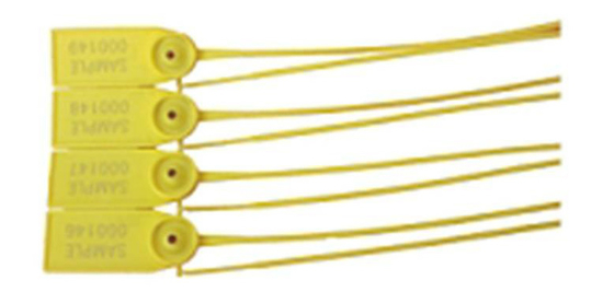 Plastic Cable Security Seals ISO 17712